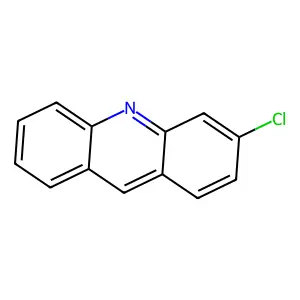 Acridine, 3-chloro- structure