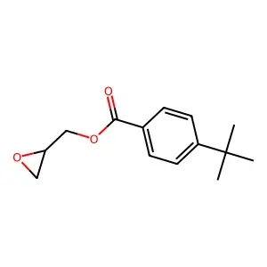 Glycidyl 4-tert-Butylbenzoate structure