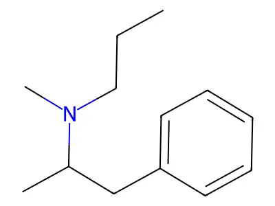 N-Methyl-N-propylamphetamine structure