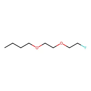 Ether, butyl 2-(beta-fluoroethoxy)ethyl structure