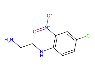 N-(4-Chloro-2-nitrophenyl)ethane-1,2-diamine hydrochloride structure