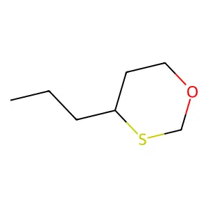 4-Propyl-1,3-oxathiane structure