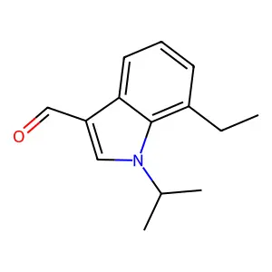 7-Ethyl-1-isopropyl-1H-indole-3-carbaldehyde structure