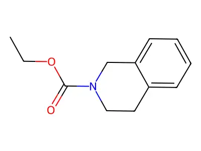 Ethyl 3,4-dihydro-2(1H)-isoquinolinecarboxylate structure