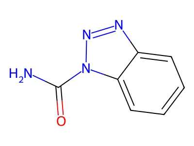 Benzotriazole-1-carboxamide structure
