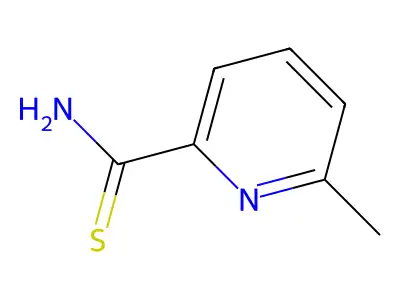 6-Methyl-2-pyridinecarbothioamide structure
