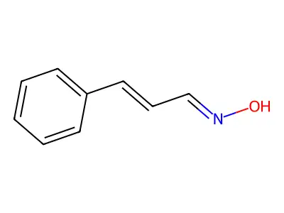 N-[(E)-3-phenylprop-2-enylidene]hydroxylamine structure