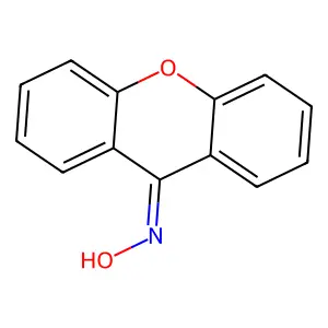 Xanthone oxime structure