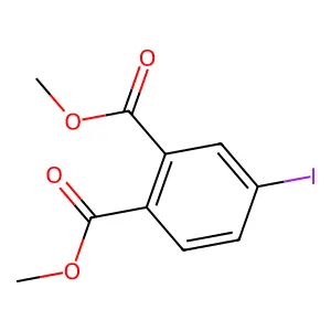 Dimethyl 4-iodophthalate structure