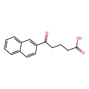 5-(2-Naphthyl)-5-oxovaleric acid structure