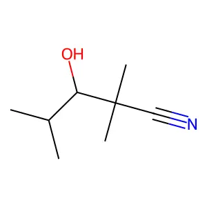 3-Hydroxy-2,2,4-trimethylvaleronitrile structure