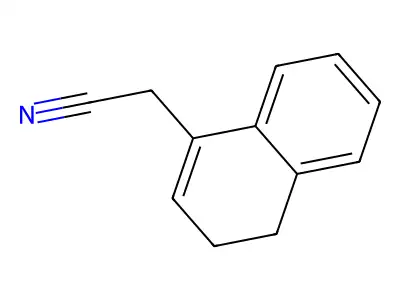 3,4-Dihydro-2-naphthalenylacetonitrile structure