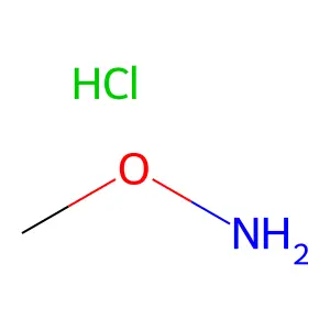 O-methylhydroxylammonium chloride structure