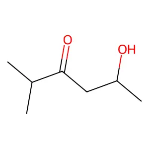 3-Hexanone, 5-hydroxy-2-methyl- structure