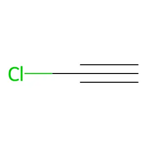 氯乙炔 structure