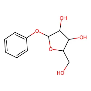 Phenyl pentofuranoside structure