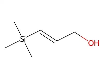 trans-3-(Trimethylsilyl)allyl alcohol structure