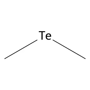 二甲基碲 structure