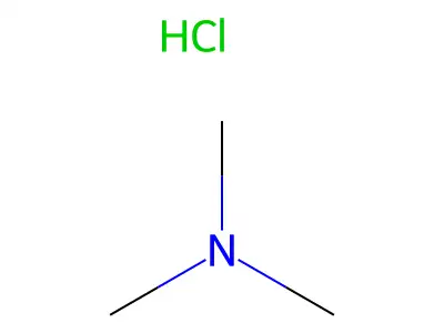 Trimethylazanium;chloride structure