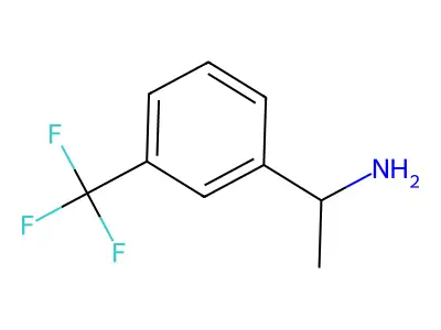 (1R)-1-[3-(trifluoromethyl)phenyl]ethanamine structure