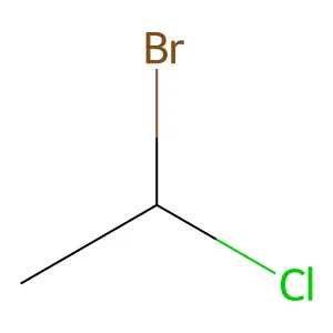 1-Bromo-1-chloroethane structure
