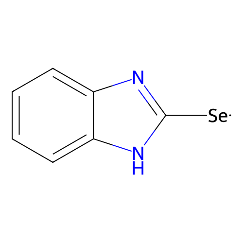 2-Benzimidazoleselenol structure