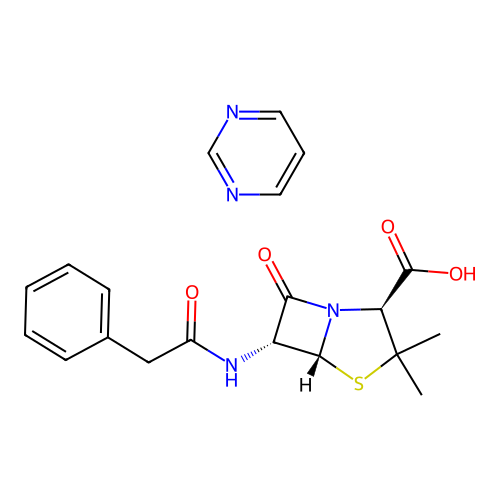 pyrimidine penicillin G structure