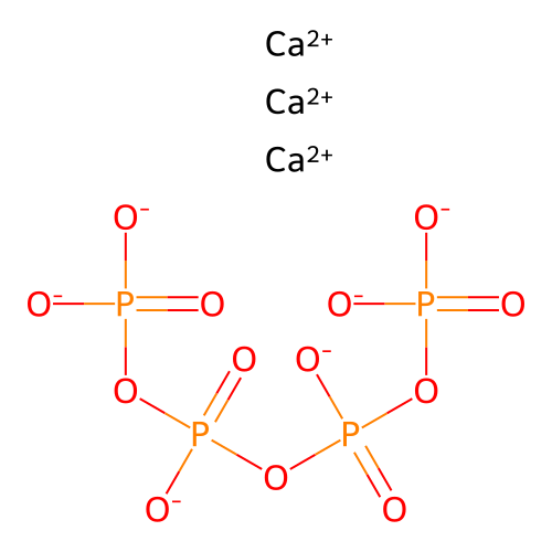 Tricalcium;[oxido-[oxido(phosphonatooxy)phosphoryl]oxyphosphoryl] phosphate structure