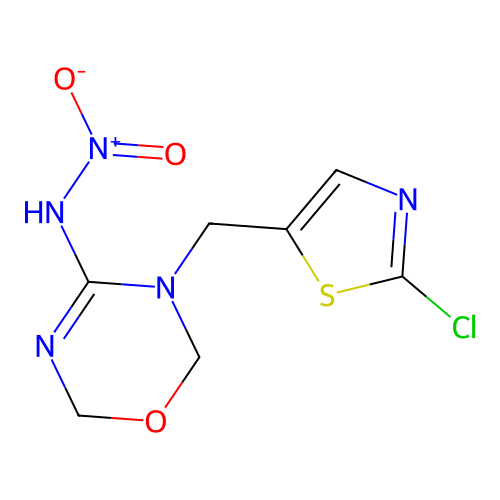 Desmethylthiamethoxam structure