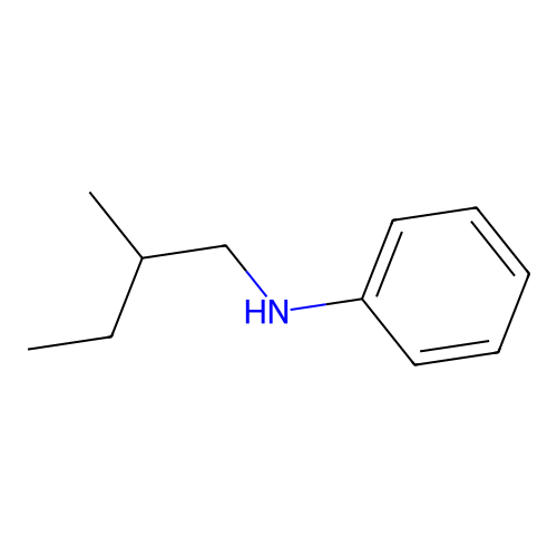 N-iso amyl aniline structure