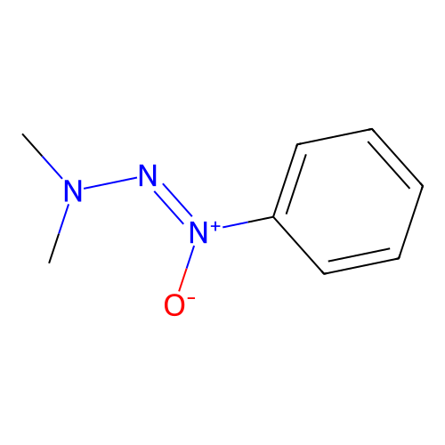 1-Phenyl-3,3-dimethyltriazine oxide structure
