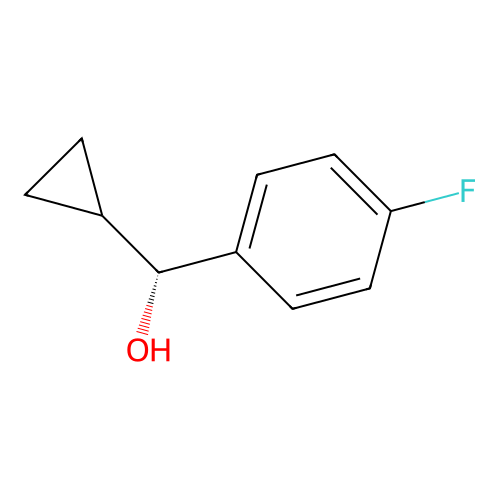(R)-Cyclopropyl(4-fluorophenyl)methanol structure