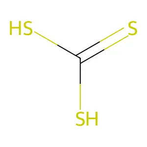 硫代碳酸 structure