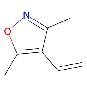 4-Ethenyl-3,5-dimethyl-1,2-oxazole structure