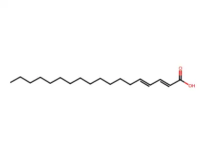 Octadecadienoic acid, (Z,Z)- structure