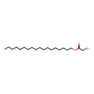 Octadecyl 2-aminoacetate structure