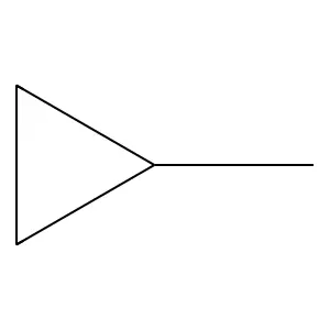 甲基环丙烷 structure