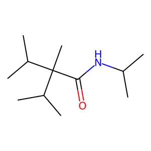 N,2-二异丙基-2,3-二甲基丁酰胺 structure