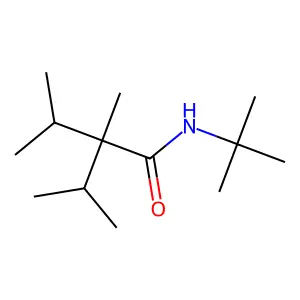 N-(叔丁基)-2-异丙基-2,3-二甲基丁酰胺 structure