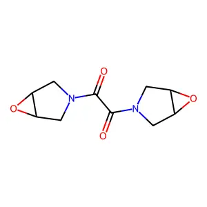 Bis(6-oxa-3-azabicyclo[3.1.0]hexan-3-yl)ethane-1,2-dione structure