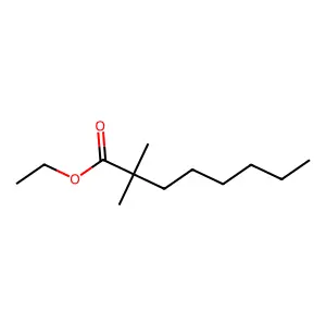 Ethyl 2,2-dimethyloctanoate structure