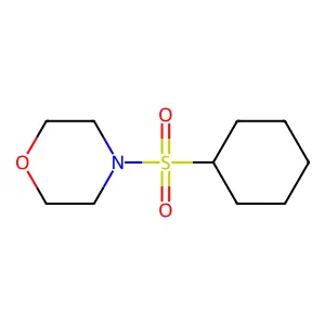 4-Cyclohexylsulfonylmorpholine structure