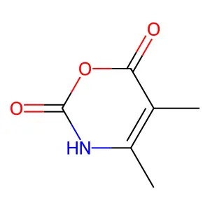 4,5-Dimethyl-2H-1,3-oxazine-3H-2,6-dione structure