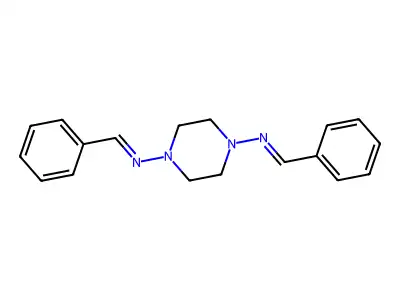 N-[4-(Benzylideneamino)piperazin-1-YL]-1-phenyl-methanimine structure