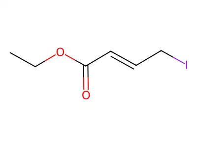 Ethyl 4-iodobut-2-enoate structure