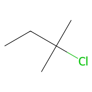 Butane, 2-chloro-2-methyl- structure