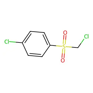 p-Chlorophenyl chloromethyl sulfone structure