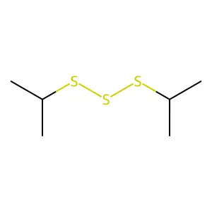 二异丙基三硫化物 structure