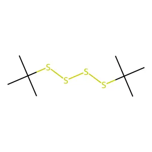 Di-tert-butyl tetrasulphide structure