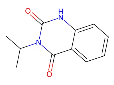 3-Isopropyl-1H-quinazoline-2,4-dione structure